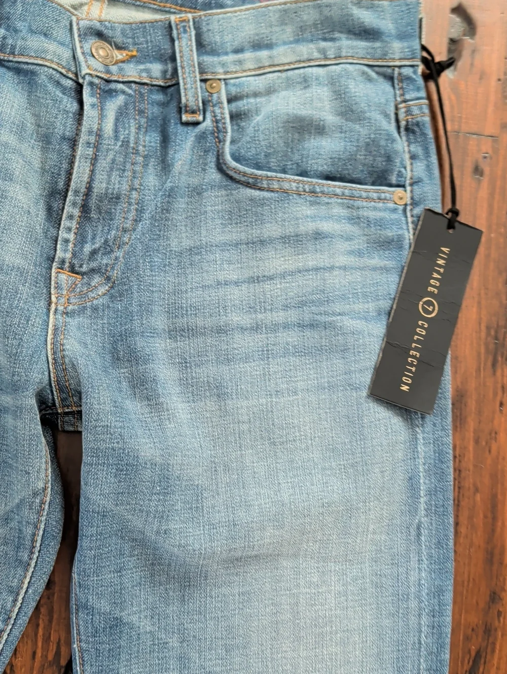 7 For All Mankind The Straight Tapered Straight Leg Jeans Size 31 New